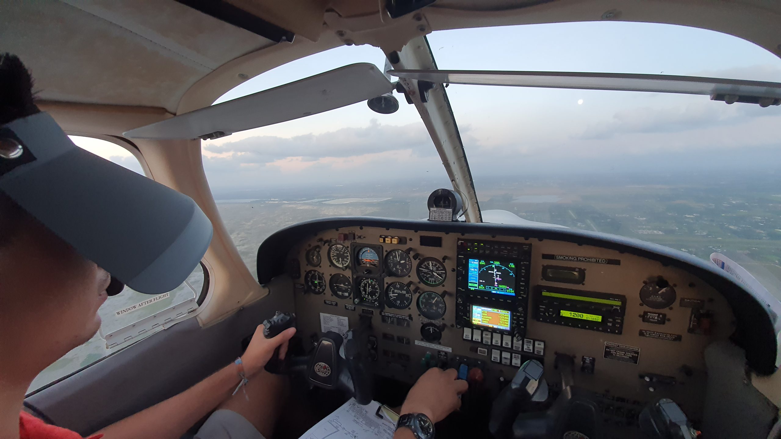 Flying in California